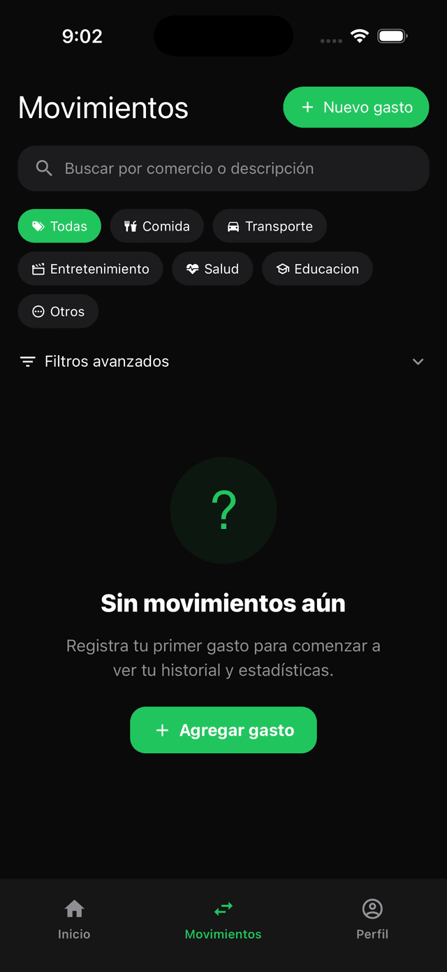 Mis movimientos